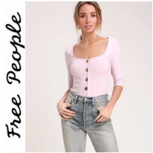 Free People Central Park Cardigan Top in Pink (Size Small)